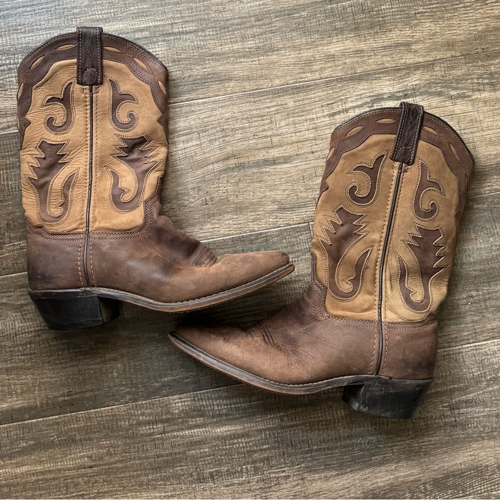 SHYANNE WOMEN'S DARBY WESTERN BOOTS - SQUARE TOE 8.5